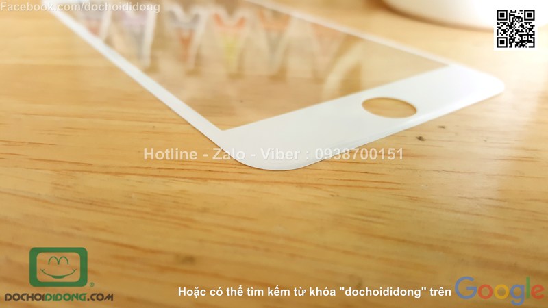 Miếng dán màn hình iPhone 8 Plus Baseus full màn hình 9H