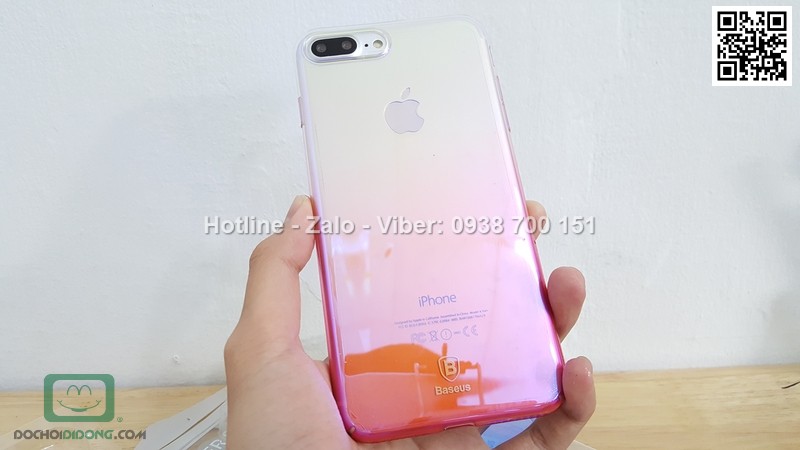 Ốp lưng iPhone 8 Plus Baseus Super Slim Stylish Choice