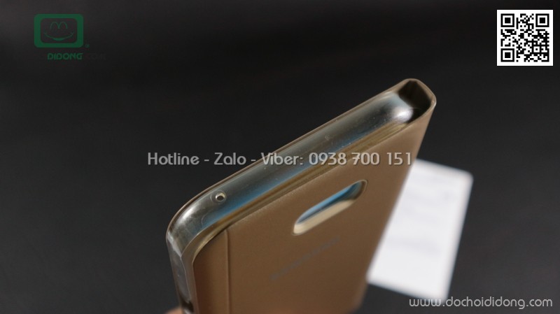 Bao da S View Samsung A7 2017 Stading Cover chính hãng