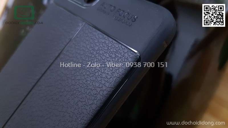 Ốp lưng Xiaomi Mi Note 3 Auto Focus dẻo lưng da