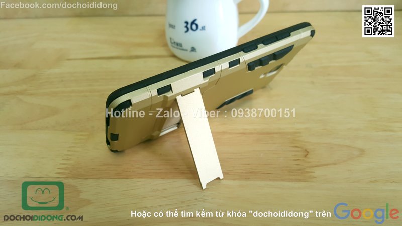 Ốp lưng Xiaomi Mi4 Iron Man chống sốc có chống lưng