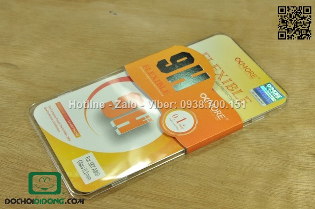 Miếng dán cường lực Sky A860 Okmore Flexible 9H