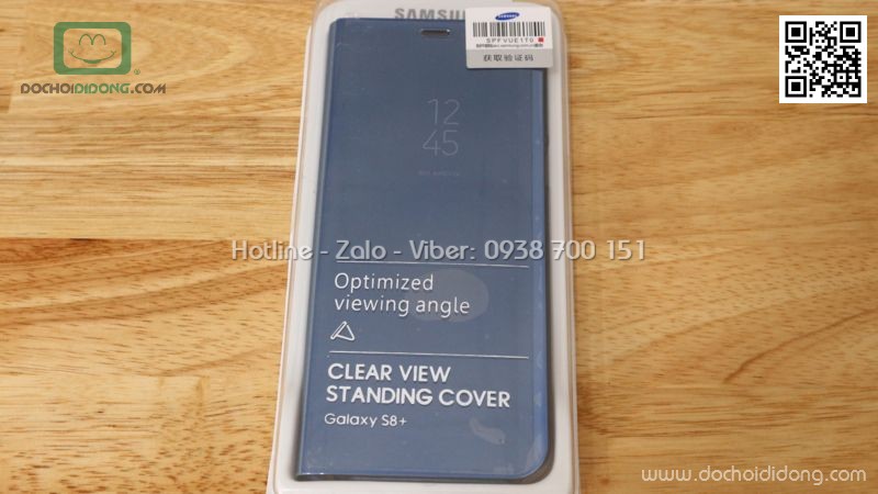 Bao da Clear View Samsung S8 Plus loại 1