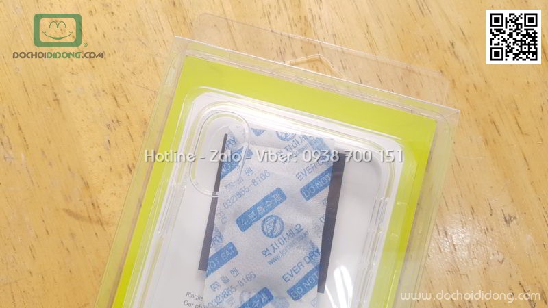Ốp lưng iPhone X Ringke Air