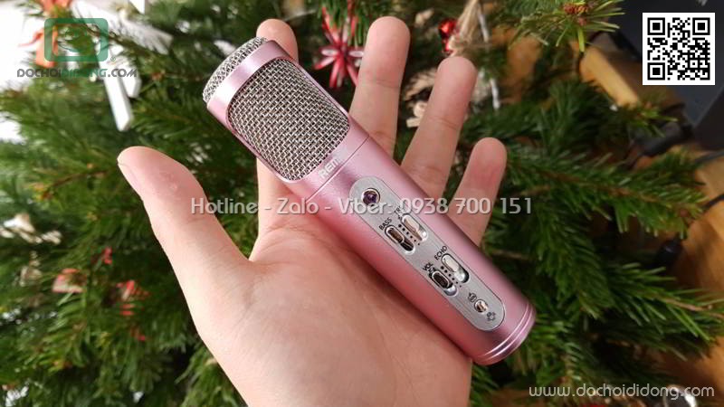 Micro karaoke Remax K02 cho điện thoại máy tính bảng và PC