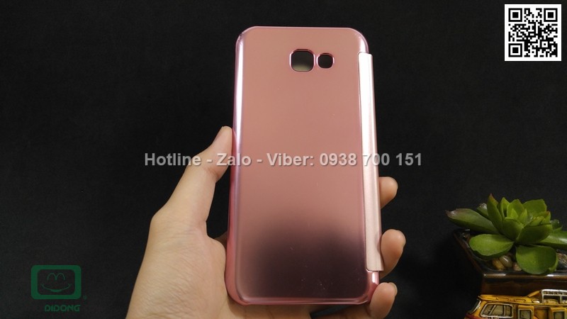 Bao da Samsung Galaxy A7 2017 Clear View