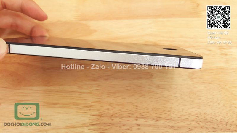 Ốp lưng Xiaomi Redmi Note 2 viền nhôm lưng kính thay nắp