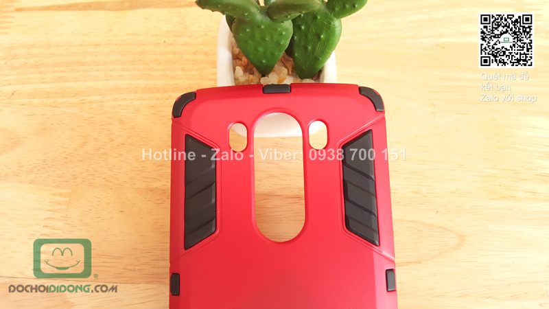 Ốp lưng LG V10 Iron Man chống sốc có chống lưng