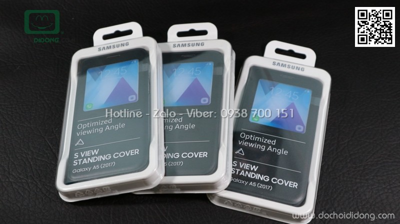 Bao da S View Samsung A5 2017 Stading Cover chính hãng