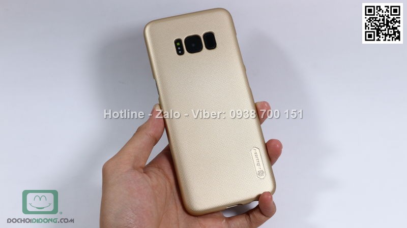 Ốp lưng Samsung Galaxy S8 Nillkin vân sần