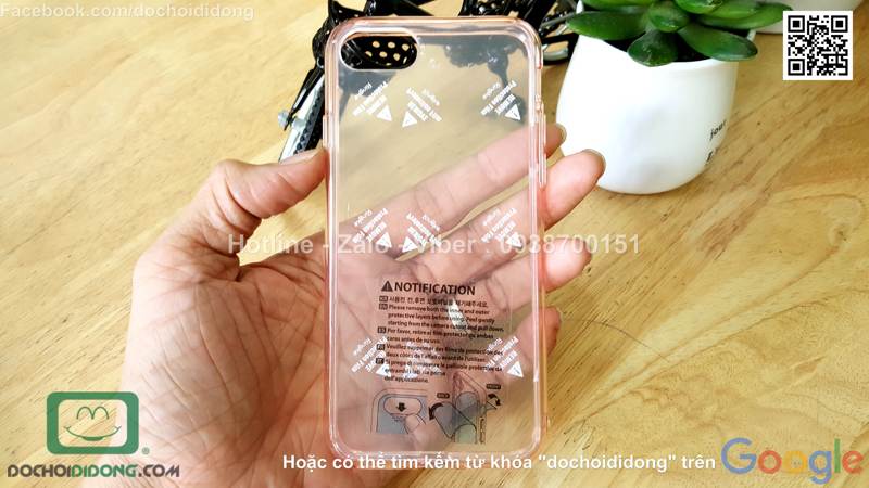 Ốp lưng iPhone 7 Ringke dẻo trong cao cấp