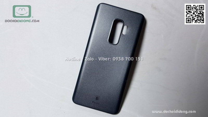 Ốp lưng Samsung S9 Plus Baseus siêu mỏng chống vân tay