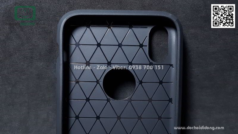 Ốp lưng iPhone XR Likgus chống sốc vân kim loại