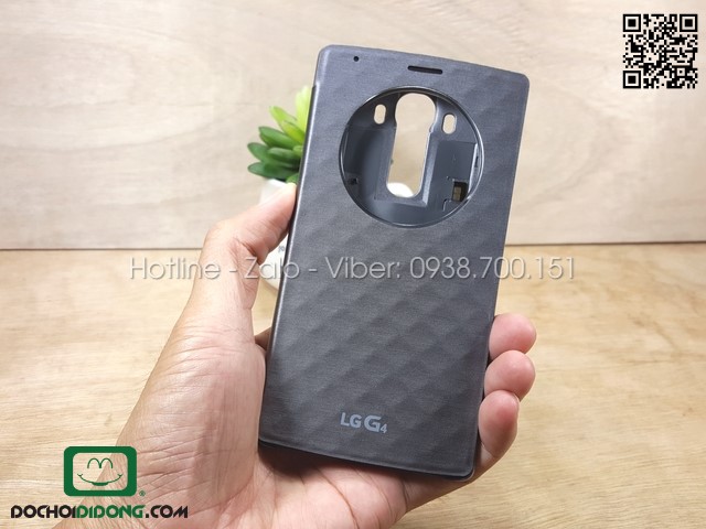 Flip cover LG G4 tích hợp chip sạc không dây