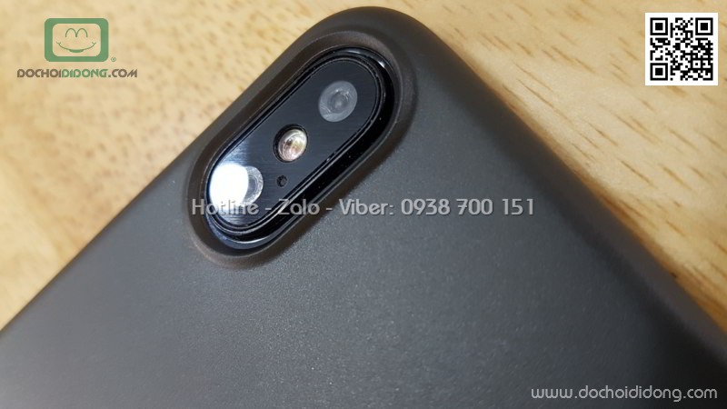 Ốp lưng iPhone X XS Memumi siêu mỏng 0.3mm