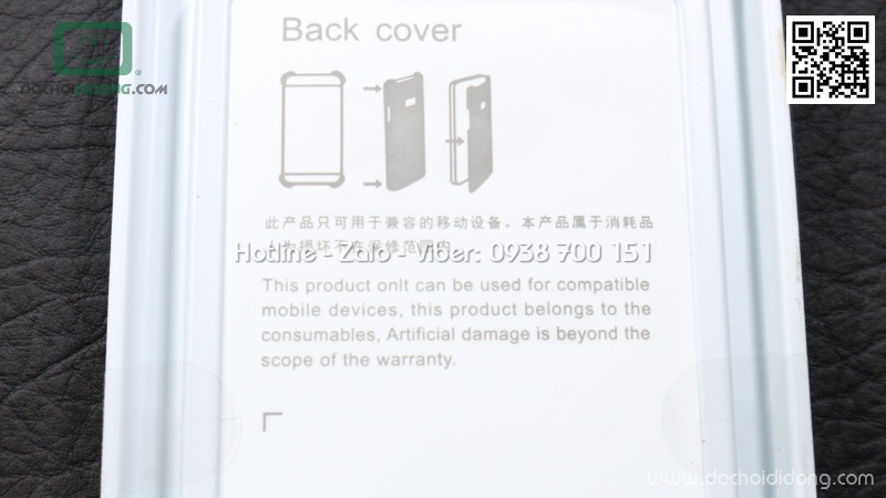 Ốp lưng Xiaomi Redmi Note 4 dẻo vân vải bố