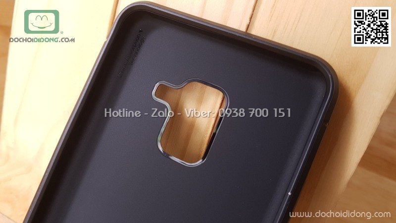 Ốp lưng Samsung Galaxy A8 2018 Ringke Onyx