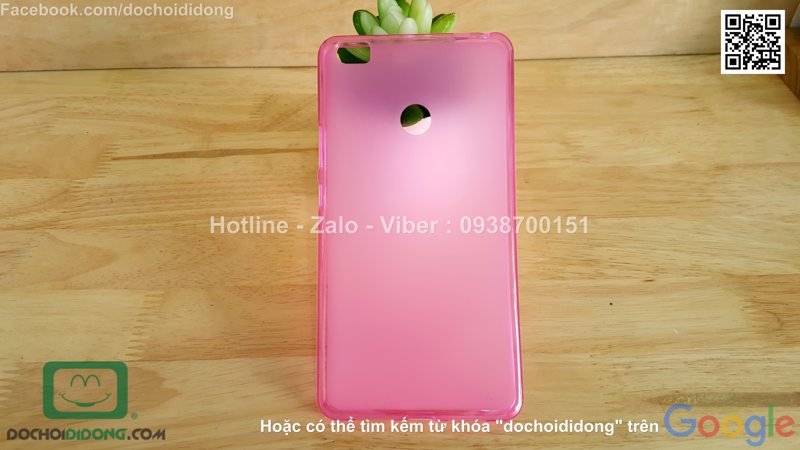 Ốp lưng Xiaomi Mi Max dẻo viền trong