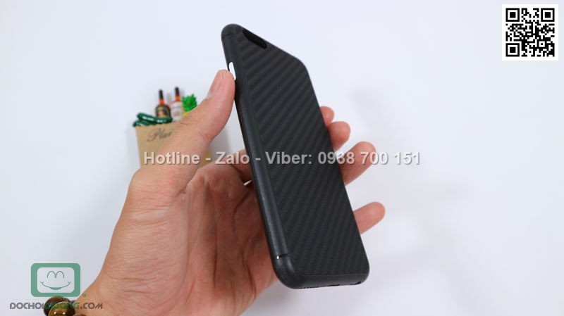 Ốp lưng iPhone 6 6s Nillkin carbon