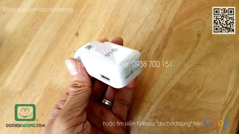 Dock sạc LG 1.8A Fast Charge MCS-05WD chính hãng