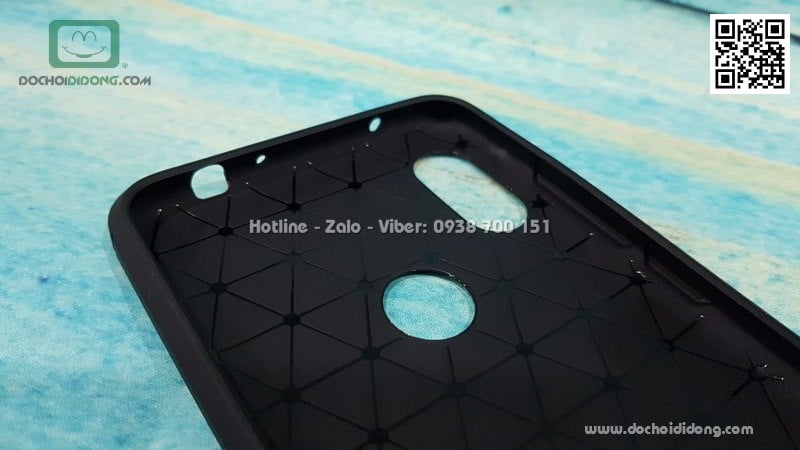 Ốp lưng Xiaomi Redmi Note 6 Pro Likgus chống sốc vân kim loại