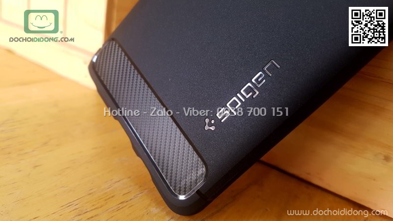 Ốp lưng Samsung Note 8 Spigen Rugged Armor