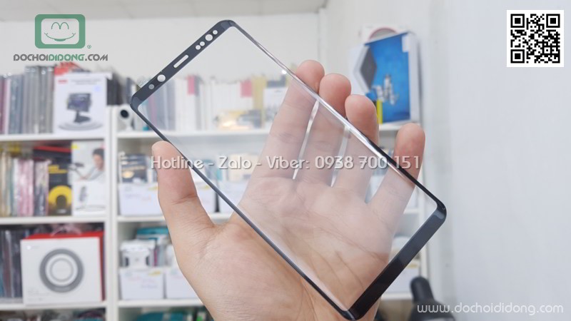 Miếng dán cường lực full màn hình Samsung Note 8 Usams ARC EDGE