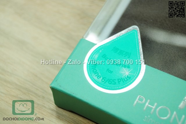 Ốp lưng iPhone 6S Plus Usams Bob mặt da