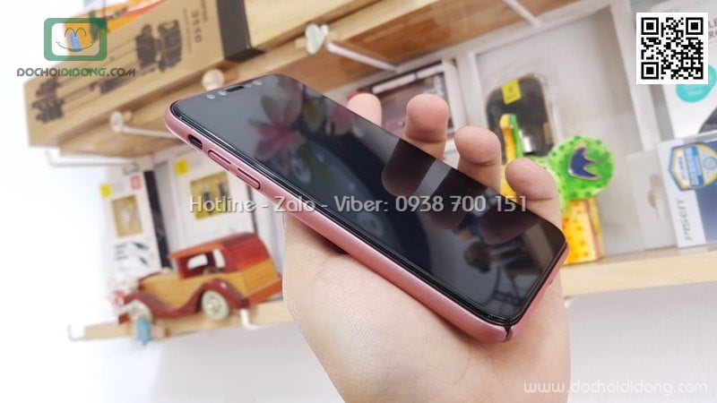 Ốp lưng iPhone X Zacase lưng lưới chống nóng