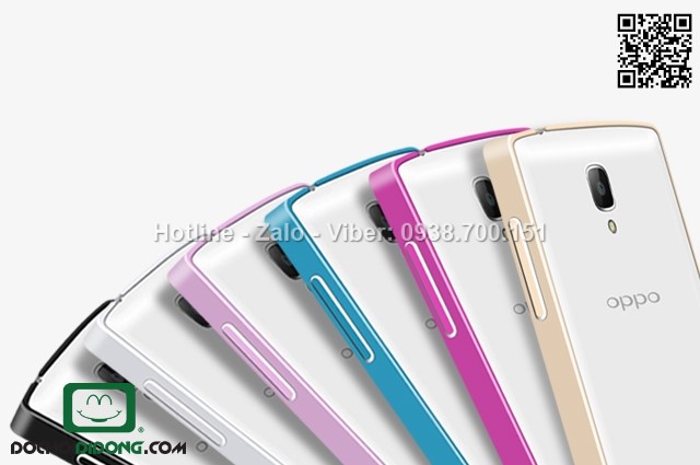 Ốp viền Oppo Neo & Neo 3 nhôm phay