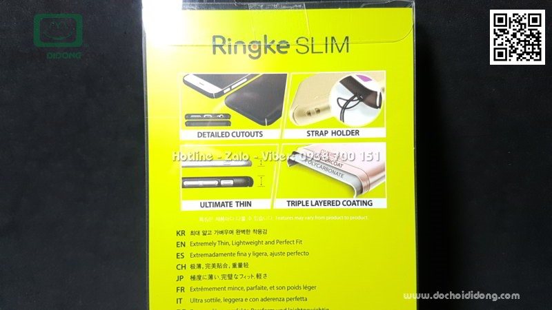Ốp lưng Samsung Note 8 Ringke Slim
