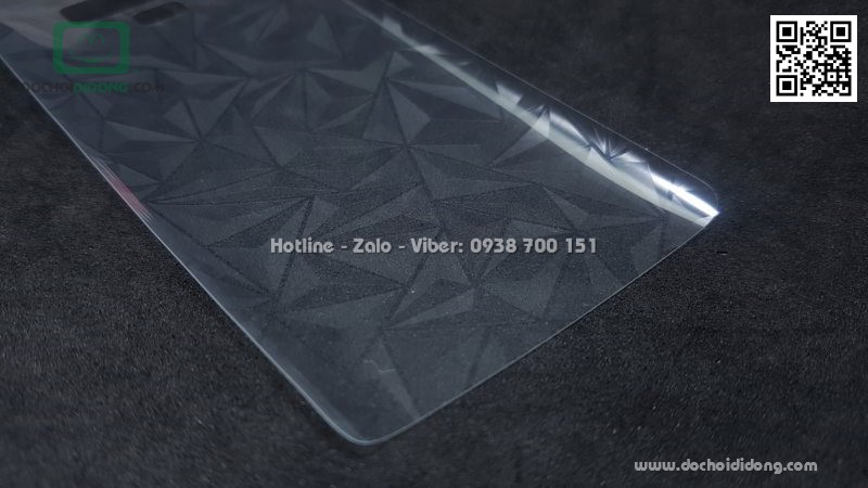 Miếng dán full lưng Samsung Note 9 kim cương