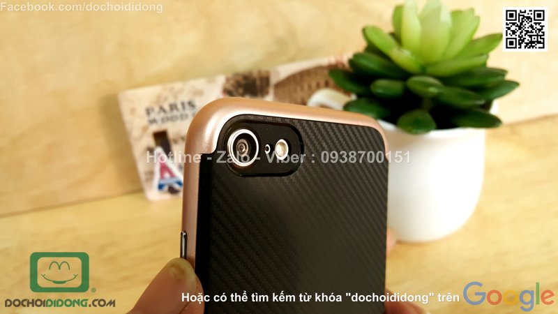 Ốp lưng iPhone 8 Totu chống sốc