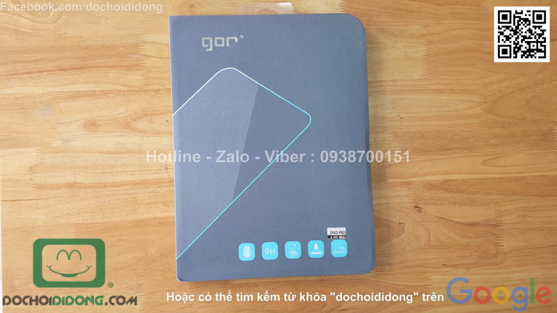 Miếng dán cường lực iPad Pro Gor 9h