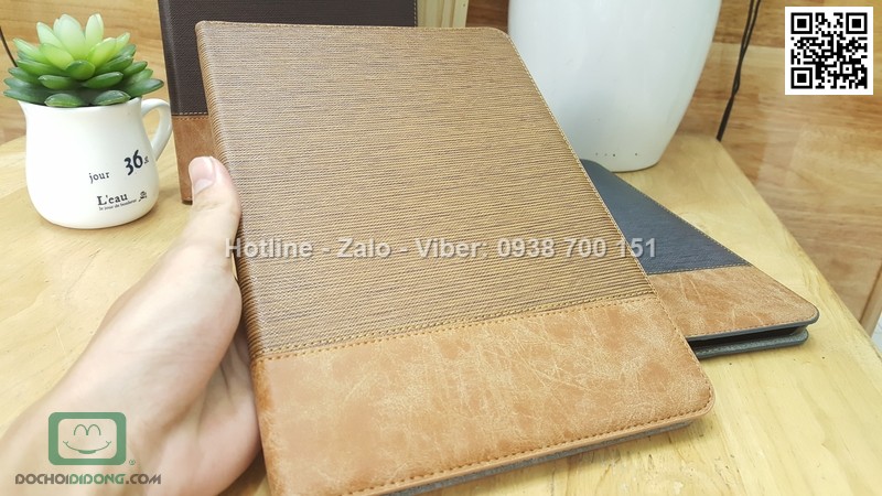 Bao da Samsung Galaxy Tab A9.7 T550 vân sần cao cấp