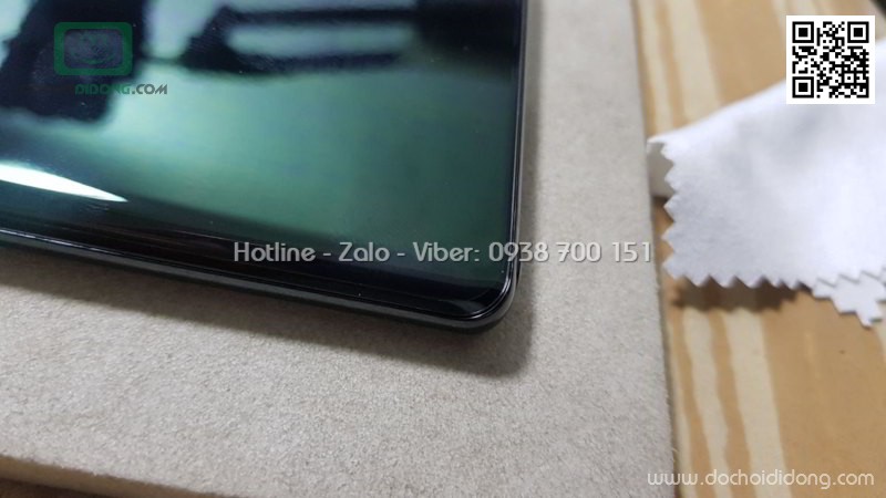 Miếng dán cường lực dẻo Samsung Note 8 Zacase 3D kèm dán sau