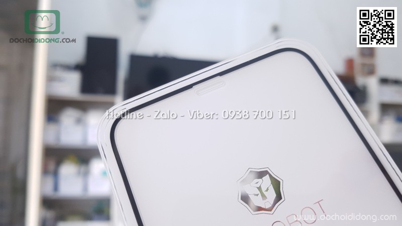 Miếng dán cường lực full màn hình iPhone X XS AutoBot 3D 0.25mm kèm dán sau