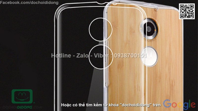 Ốp lưng Motorola Moto X Gen 2 dẻo trong siêu mỏng
