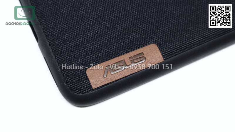 Ốp lưng Asus Zenfone 4 Max ZC554KL dẻo vân vải bố