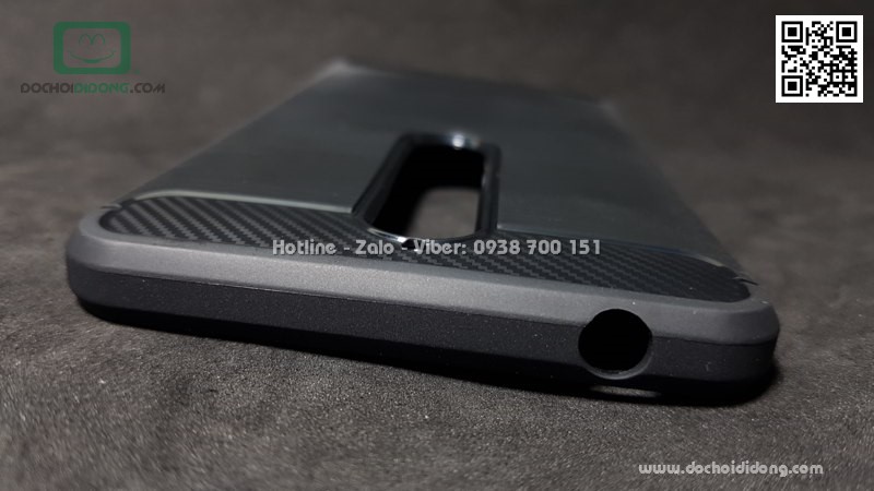 Ốp lưng Nokia 6 Likgus chống sốc vân kim loại