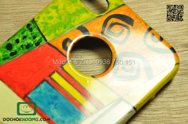 Ốp lưng iPhone 4 họa tiết vẽ tay