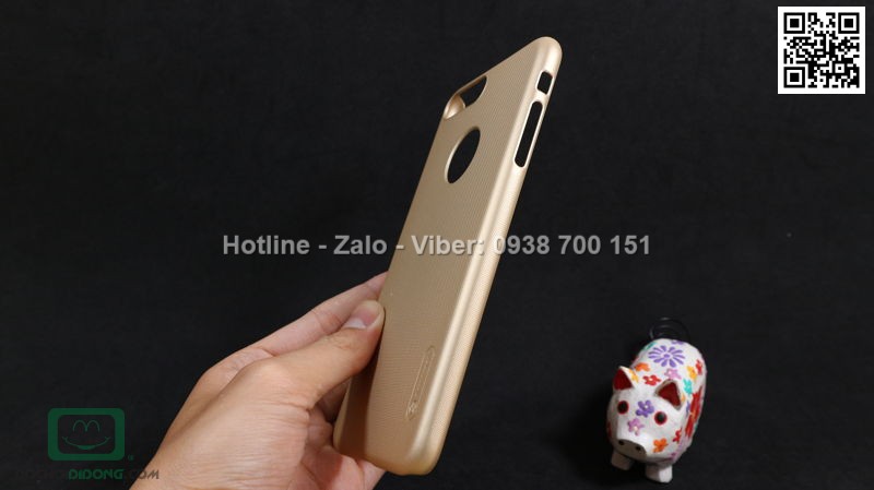 Ốp lưng iPhone 8 Plus Nillkin vân sần