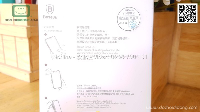 Ốp lưng iPhone X XS Baseus Shining dẻo trong viền màu