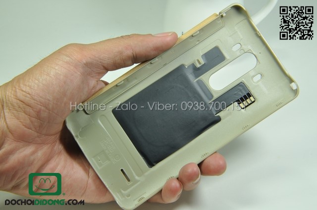 Flip cover LG G3 chip sạc không dây bản Hàn