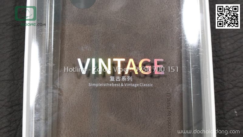 Ốp lưng iPhone X X-Level Vintage dẻo vân da lót nhung