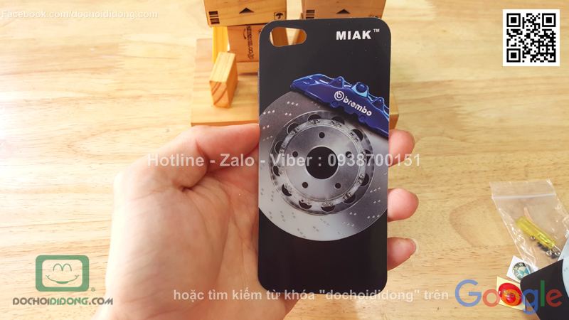 Ốp lưng iPhone 5 5S Miak Wheel Series