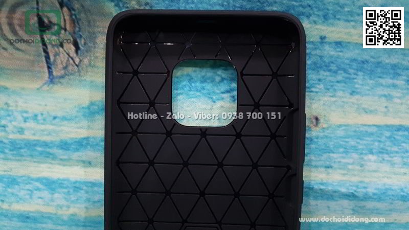 Ốp lưng Huawei Mate 20 Pro Likgus chống sốc vân kim loại