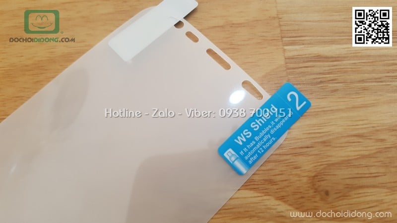 Miếng dán full màn hình Samsung S8 WS Shield keo nước