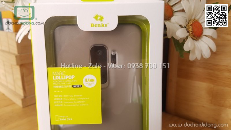 Ốp lưng Samsung S9 Plus Benks Magic Lollipop siêu mỏng 0.4mm