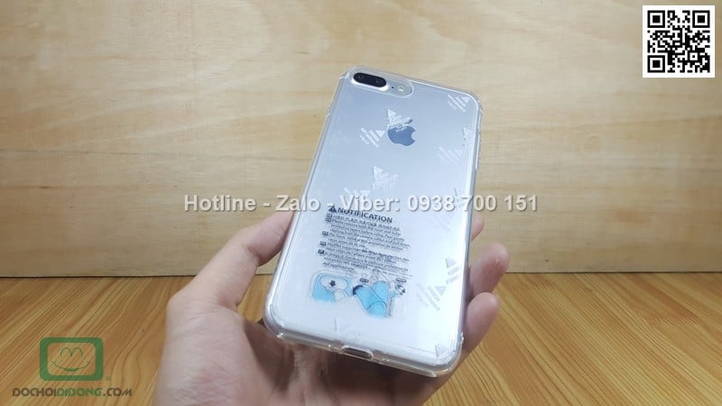 Ốp lưng iPhone 8 Ringke dẻo trong cao cấp